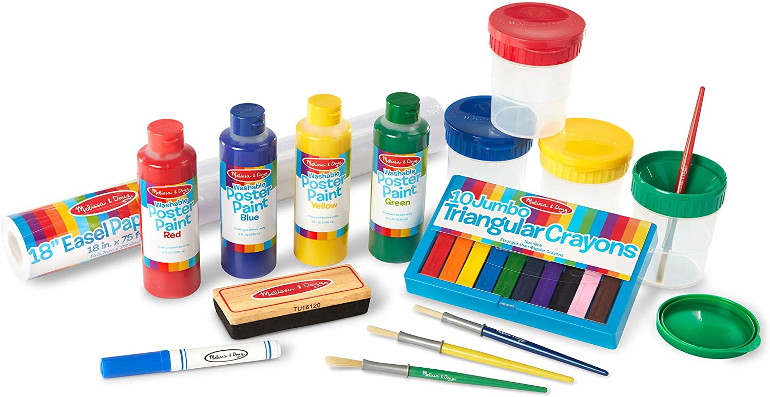3. Melissa & Doug Easel Accessory Set