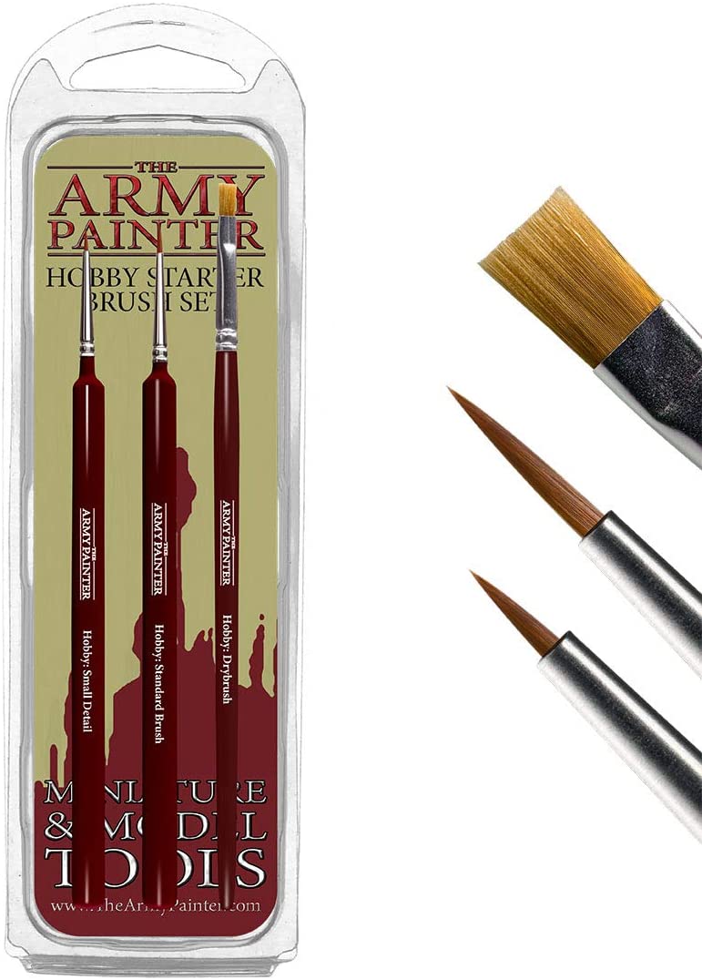 8. The Army Painter Hobby Starter Brush Set