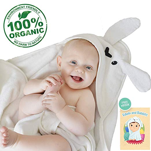 5. Bambi Bamboo Hooded Baby Towel $25.98