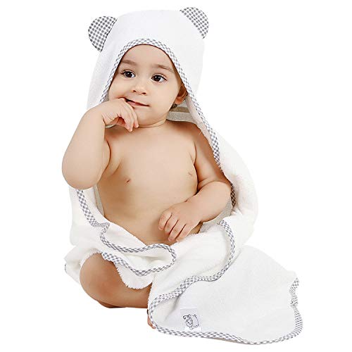 9. Organic Baby Hooded Baby Towels