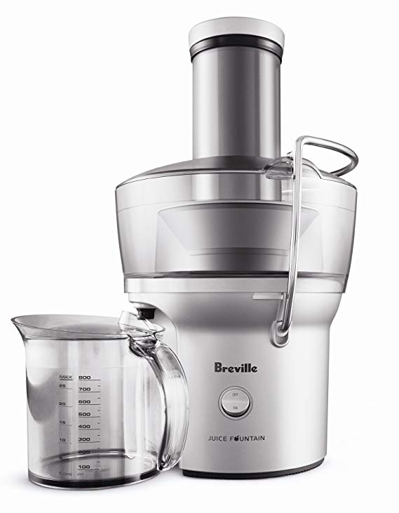 2 Breville BJE200XL Compact Juice Fountain 700-Watt Juice Extractor