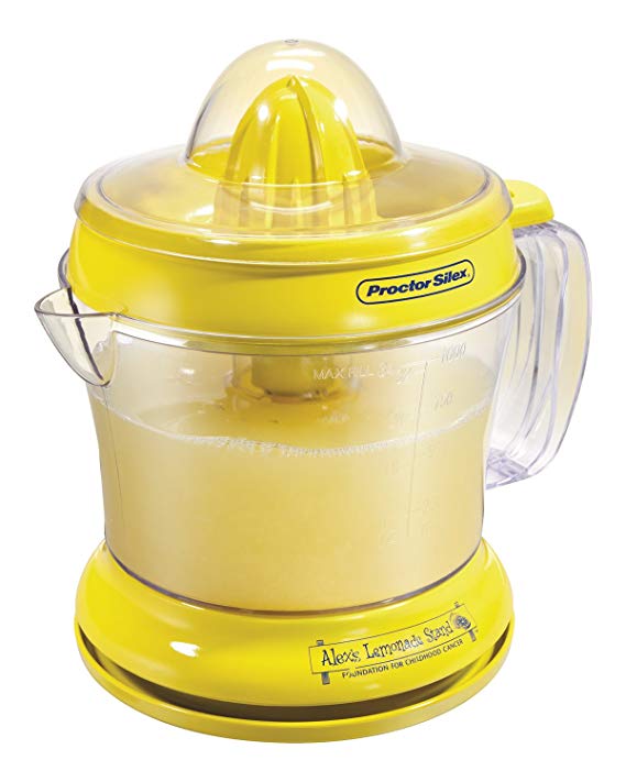 10 Proctor Silex 66331 Alex's Lemonade Stand Citrus Juicer, 34 oz