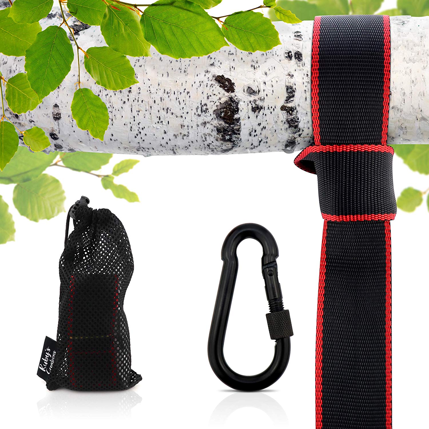 10: Tree Strap Swing Hanging Kit - Each SGS Certified, 10 ft. Adjustable Strap