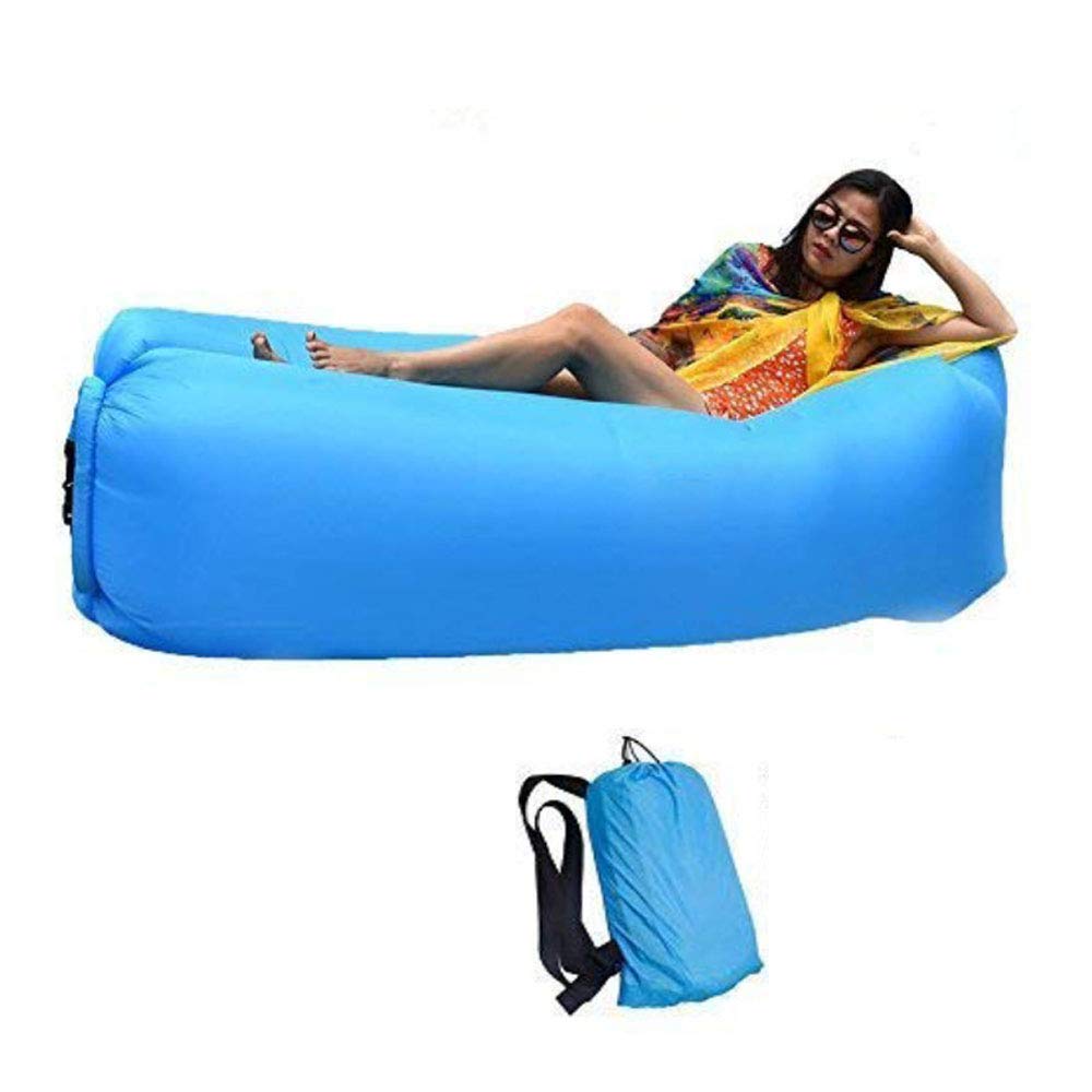 1: Beiruoyu Bry Inflatable Lounger Air Chair Sofa Bed Sleeping Bag Couch