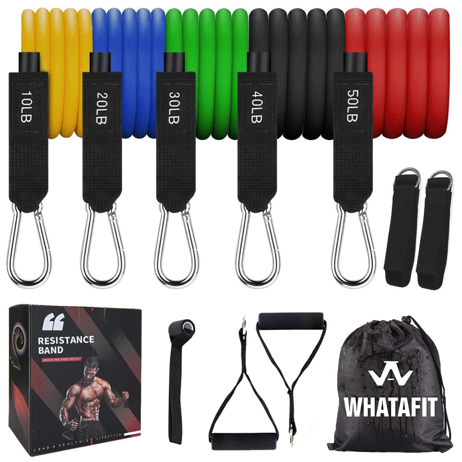 4: Premium Resistance Bands Set