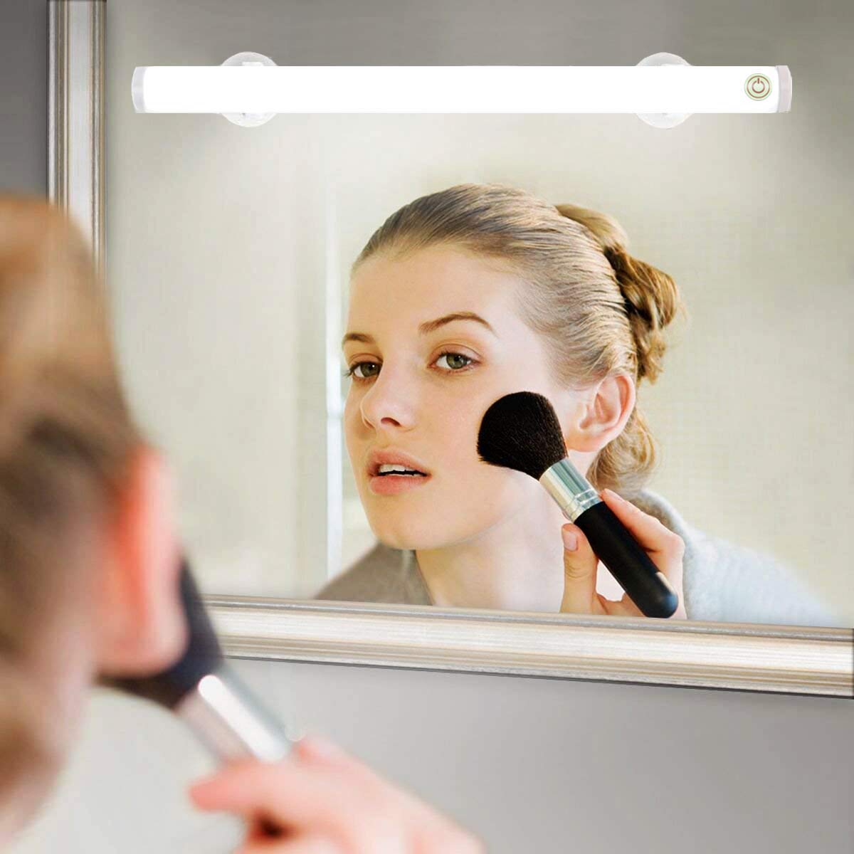 10. Portable Vanity LED Makeup Mirror Lights.