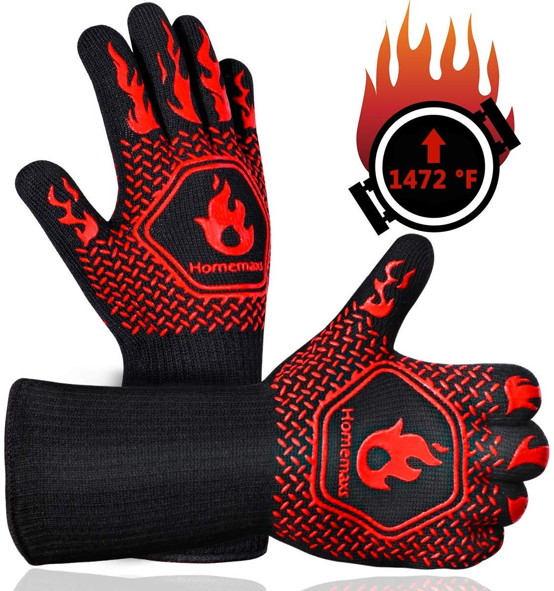 6. Homemaxs BBQ Gloves