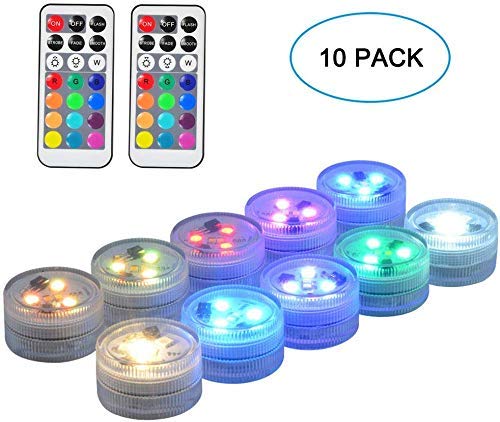 8. Seed 10 Pack 1.5 Small Submersible LED Lights