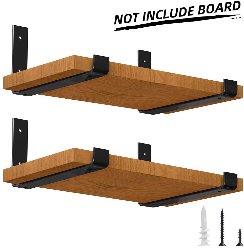 10. LuckIn Heavy Duty Shelf Bracket