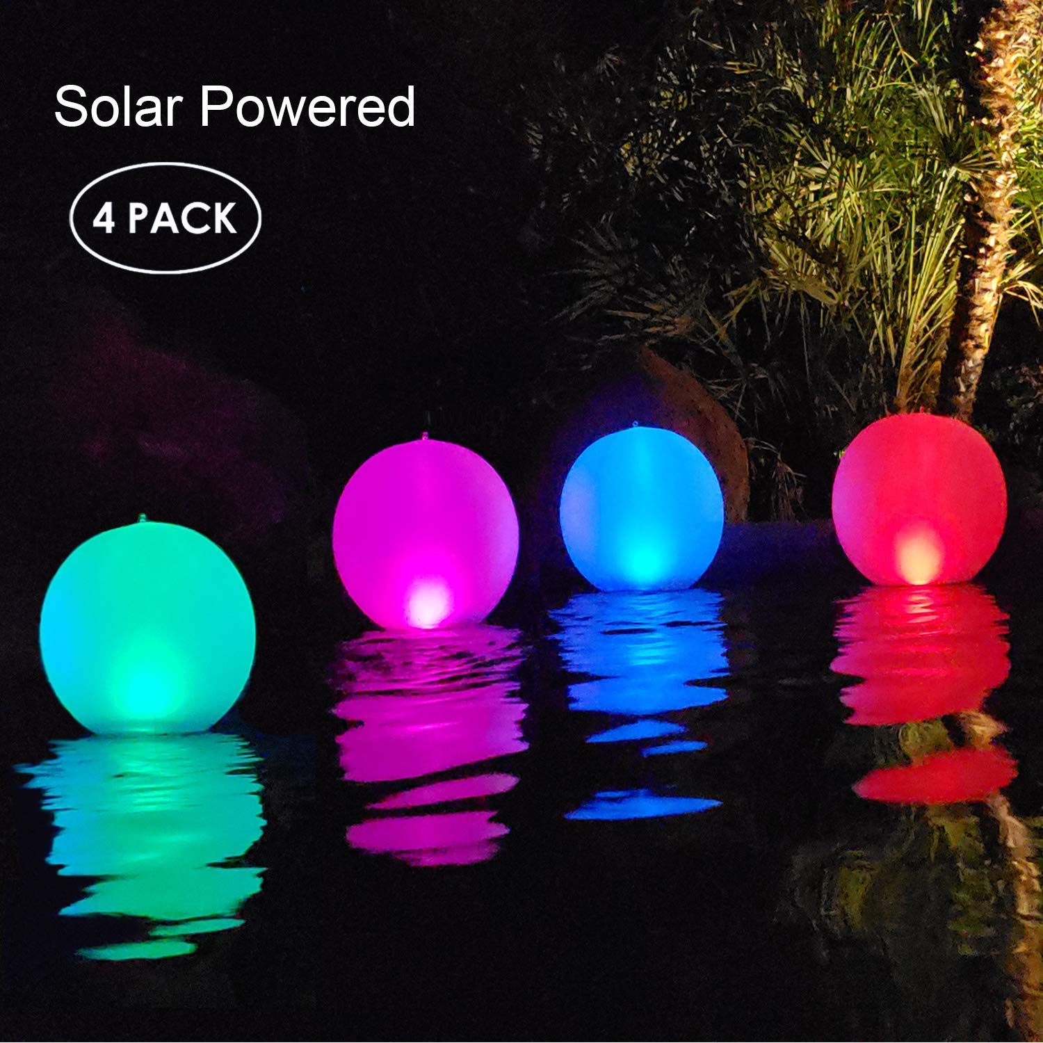 1. Esuper Floating Ball Pool Light