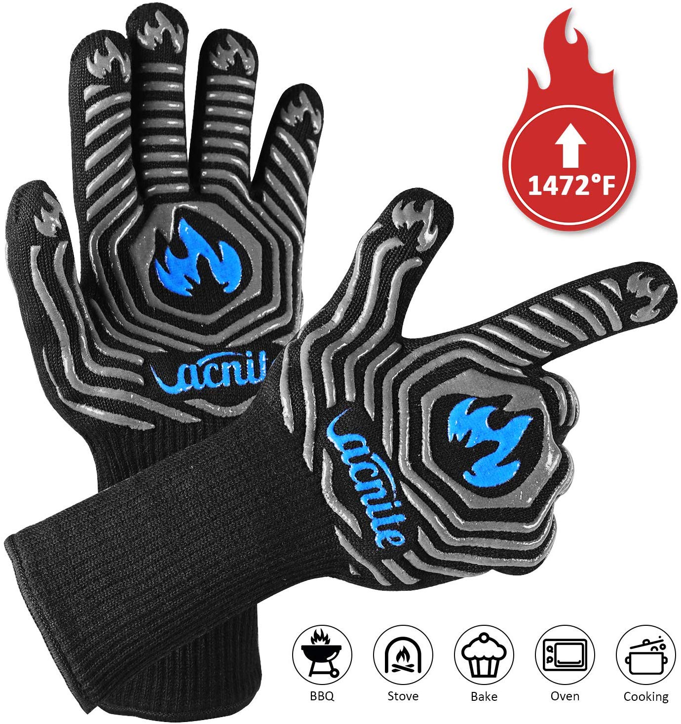 5. VACNITE BBQ Gloves