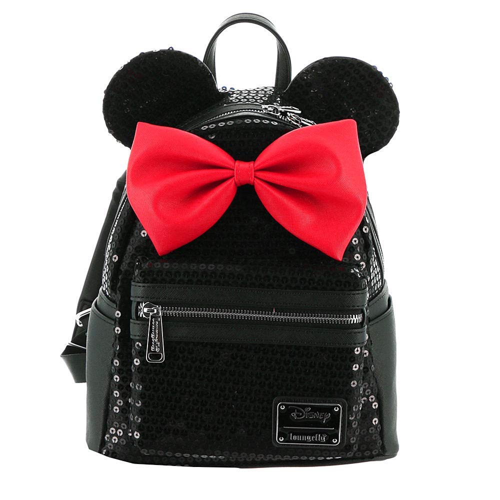 9. Disney Loungefly Minnie Sequin Backpack