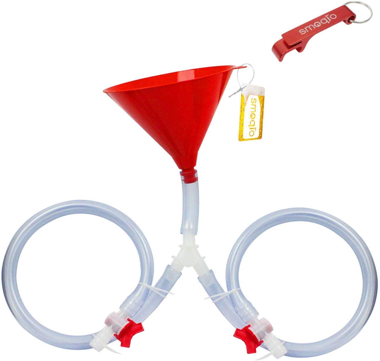 4. SMOQIO Beer Bong Funnel