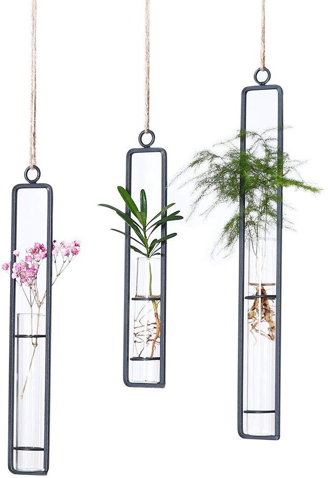 3. Hanging Glass Planter