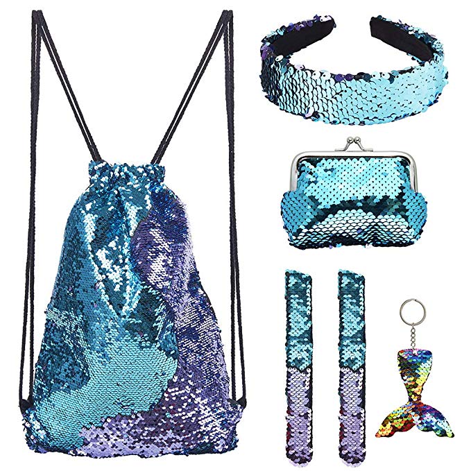 2. Reversible Mermaid Sequin Backpack