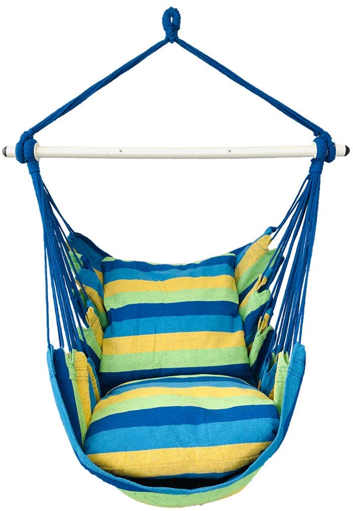 2: Highwild Hanging Rope Hammock Chair