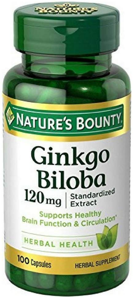 7. Bounty Nature’s Ginkgo Biloba