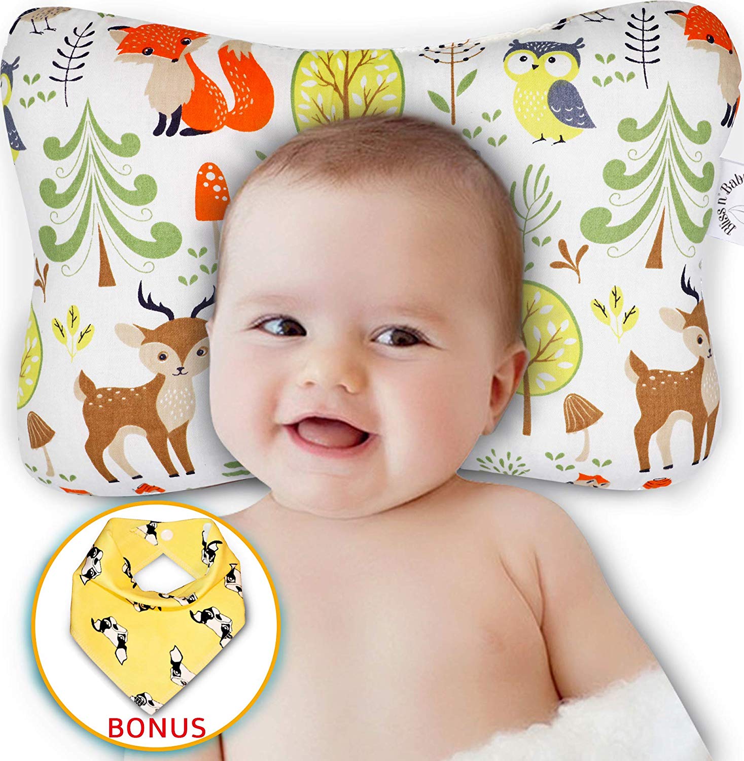 8: Bliss n’ Baby Baby Head Shaping Pillow