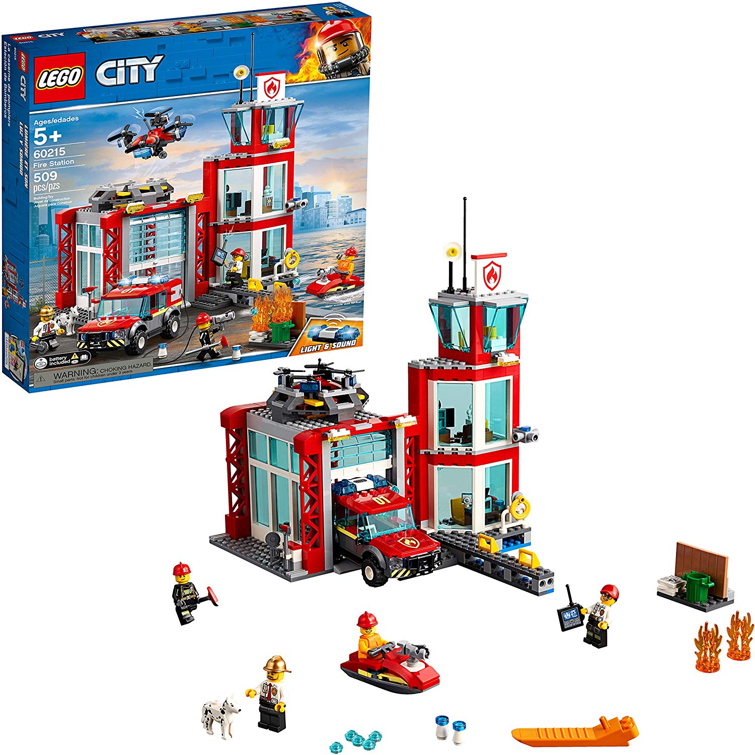 8. LEGO City Fire Station
