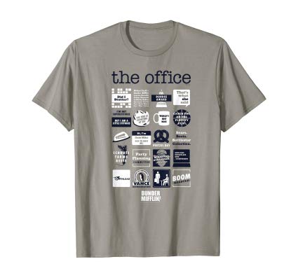 4. The Office Quote Mashup T-Shirt