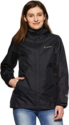 4: Columbia Women's Arcadia Ii Waterproof Breathable Jacket with Packable Hood
