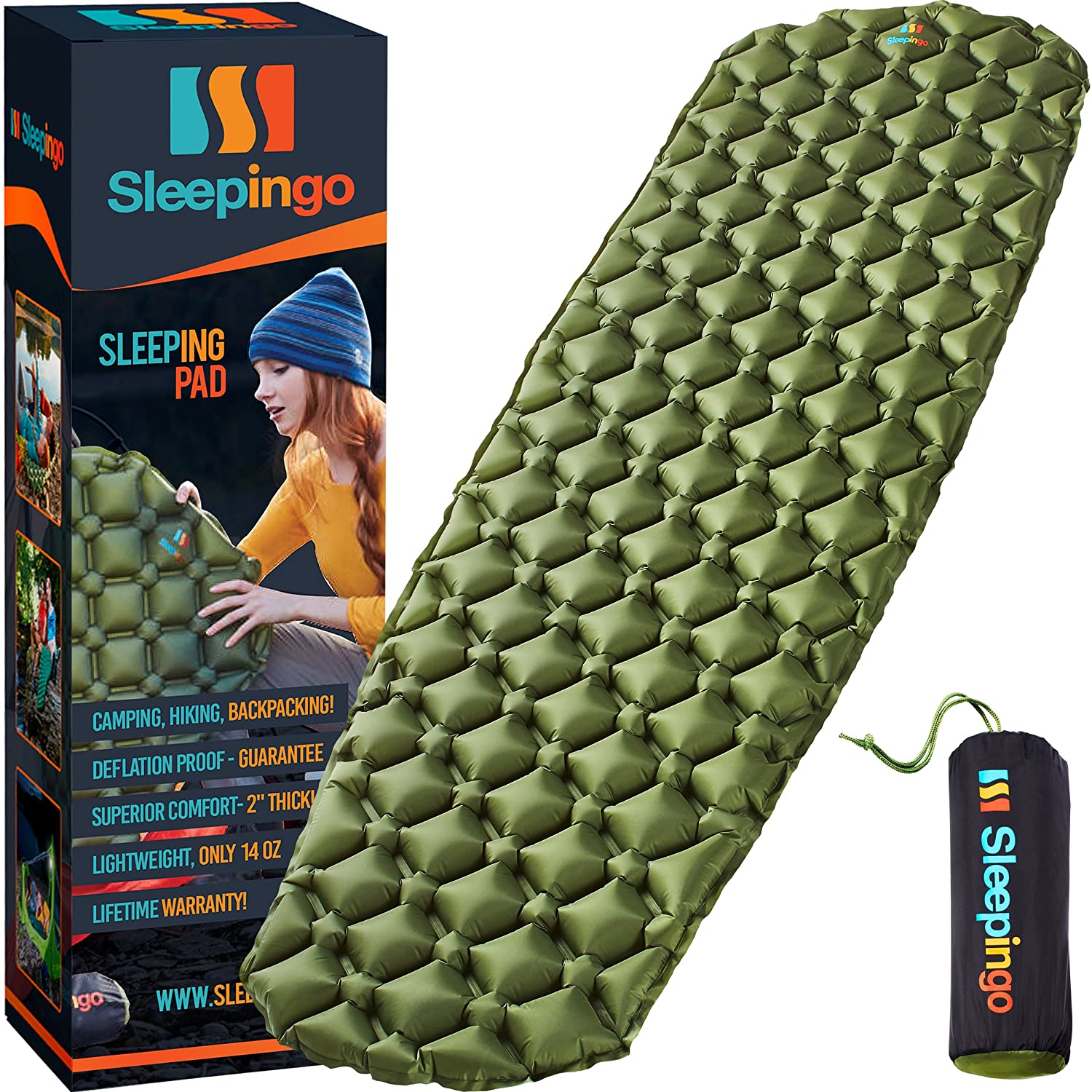 10: Sleepingo Camping Sleeping Pad