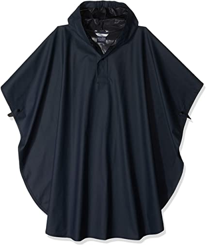 1: Charles River Apparel Kids' Big Pacific Poncho, Navy, One Size