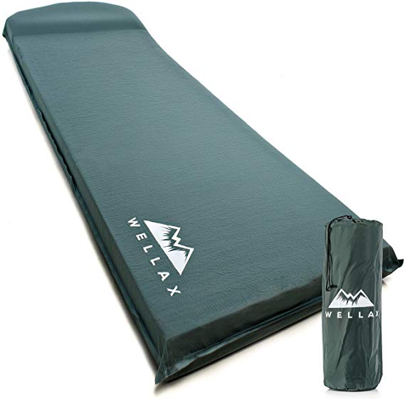1: WELLAX UltraThick FlexFoam Sleeping Pad