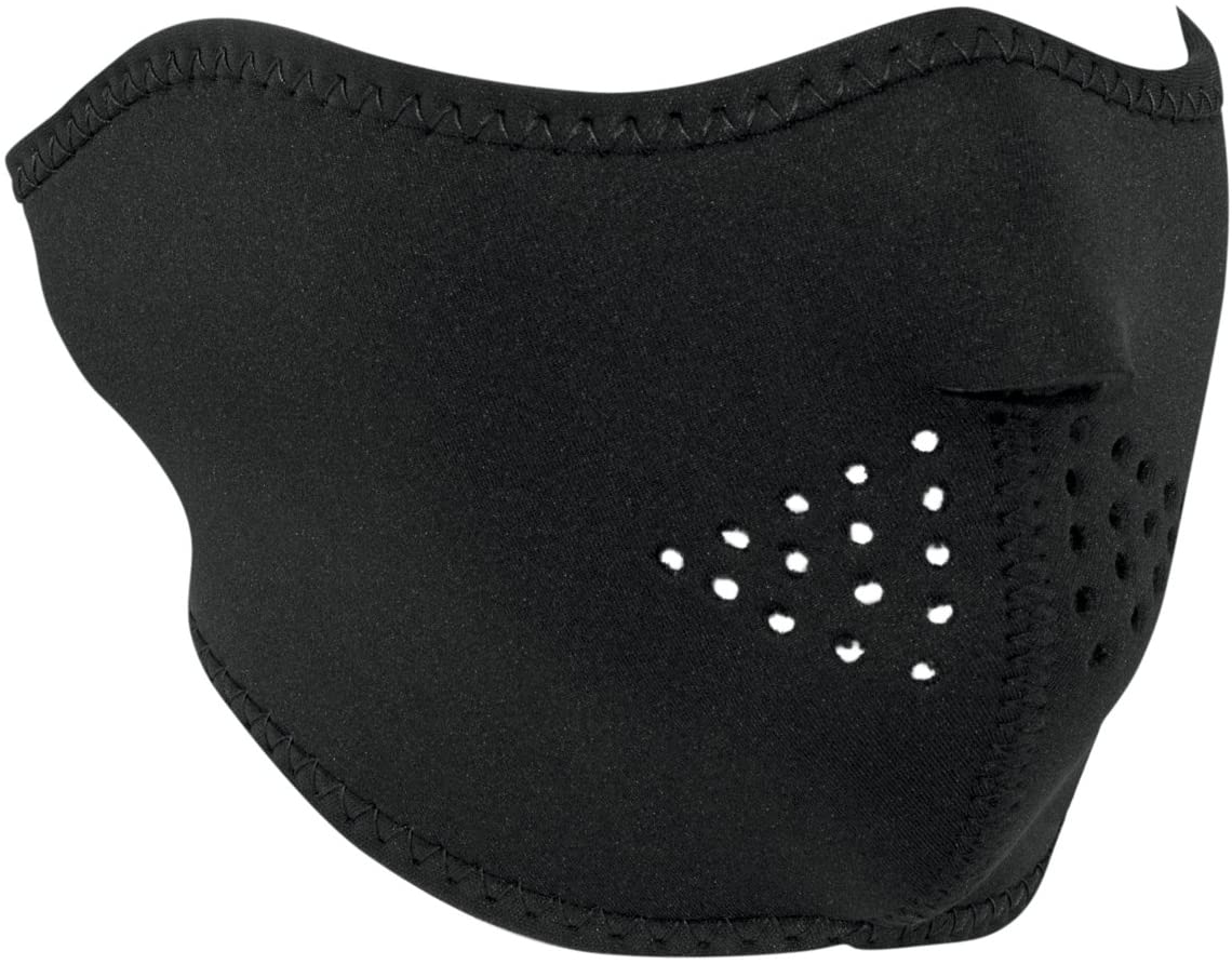  5. ZANheadgear WNFM114H Black Neoprene Half Face Mask