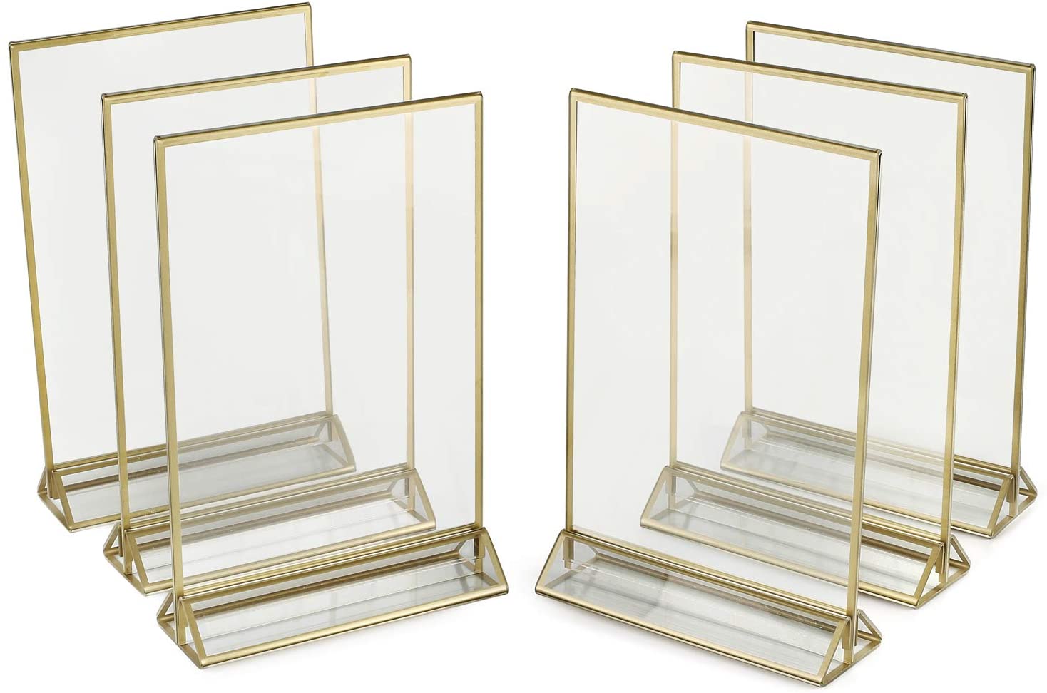 10: Super Star Quality Clear Acrylic Double Sided Frames Display Holder