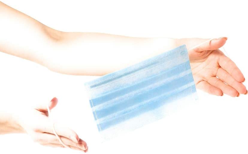  3. Mchoice 50 PCS Disposable Earloop Face Mask