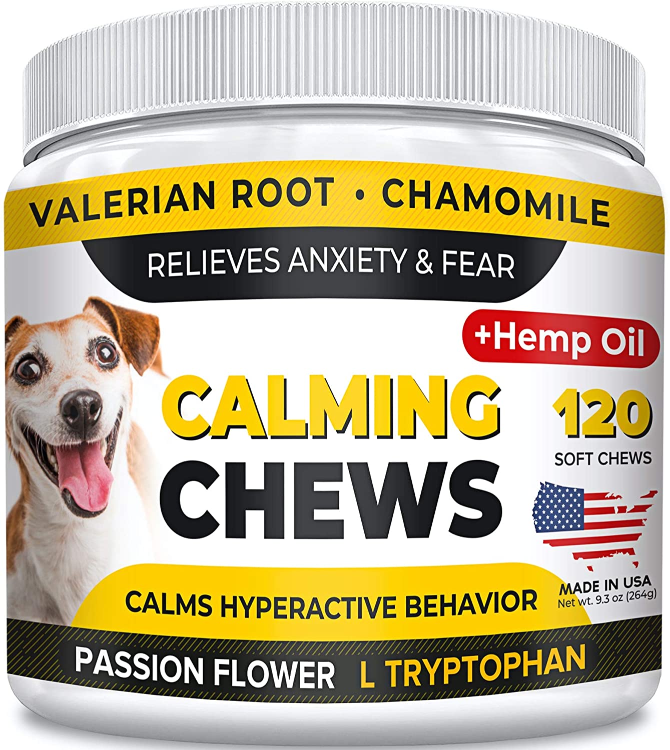5 STRELLALAB Hemp Calming Treats for Dogs