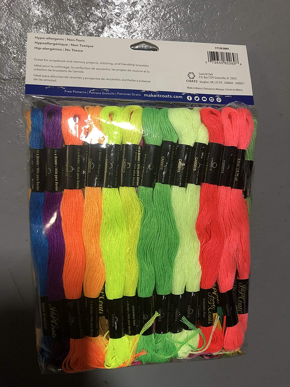  9. J.& P. Coats Embroidery Floss