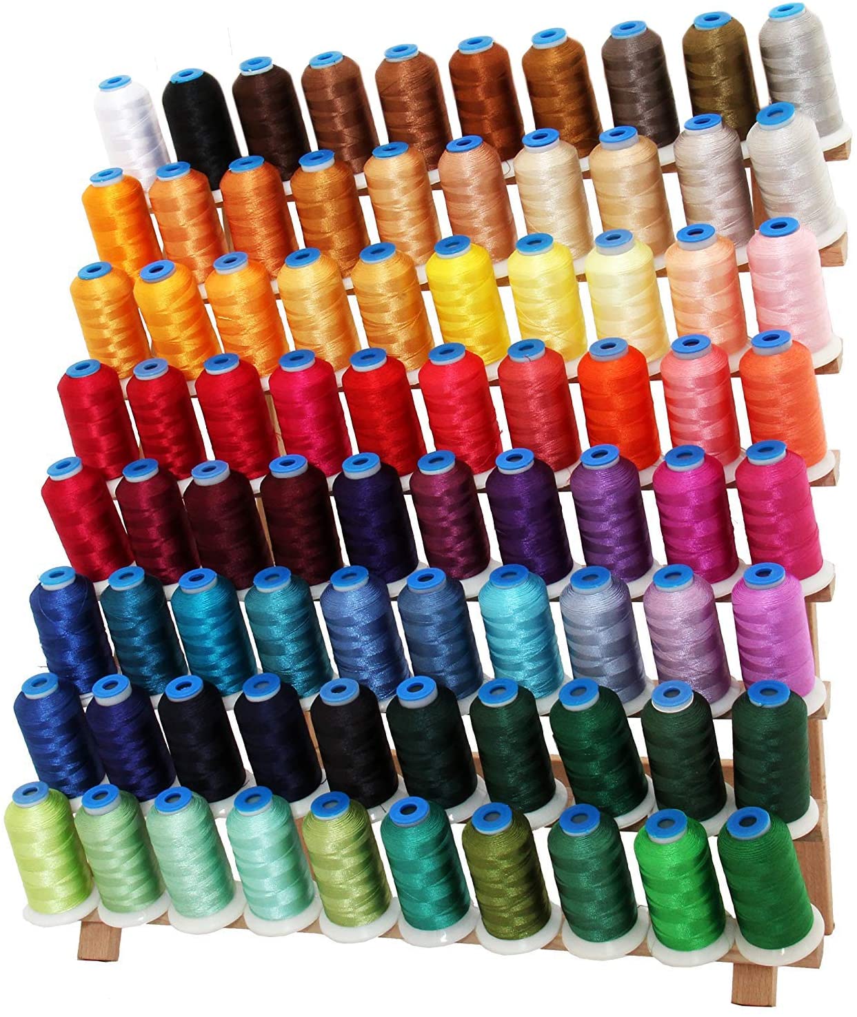  4. Thread 160 Spool Polyester Embroidery Machine Thread