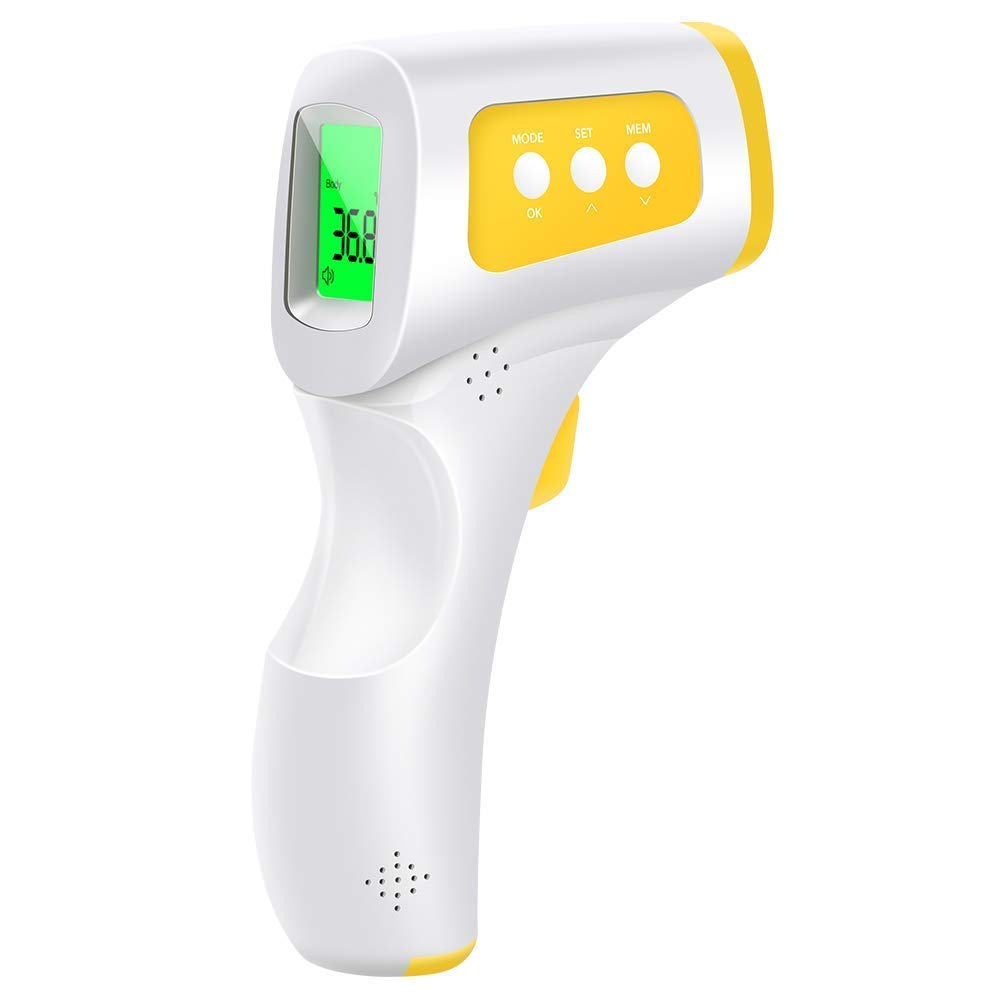 2.Cocobear Forehead Thermometer Non-Contact Infrared Thermometer for Adults and Kids, Accurate Instant Readings Digital Thermometer