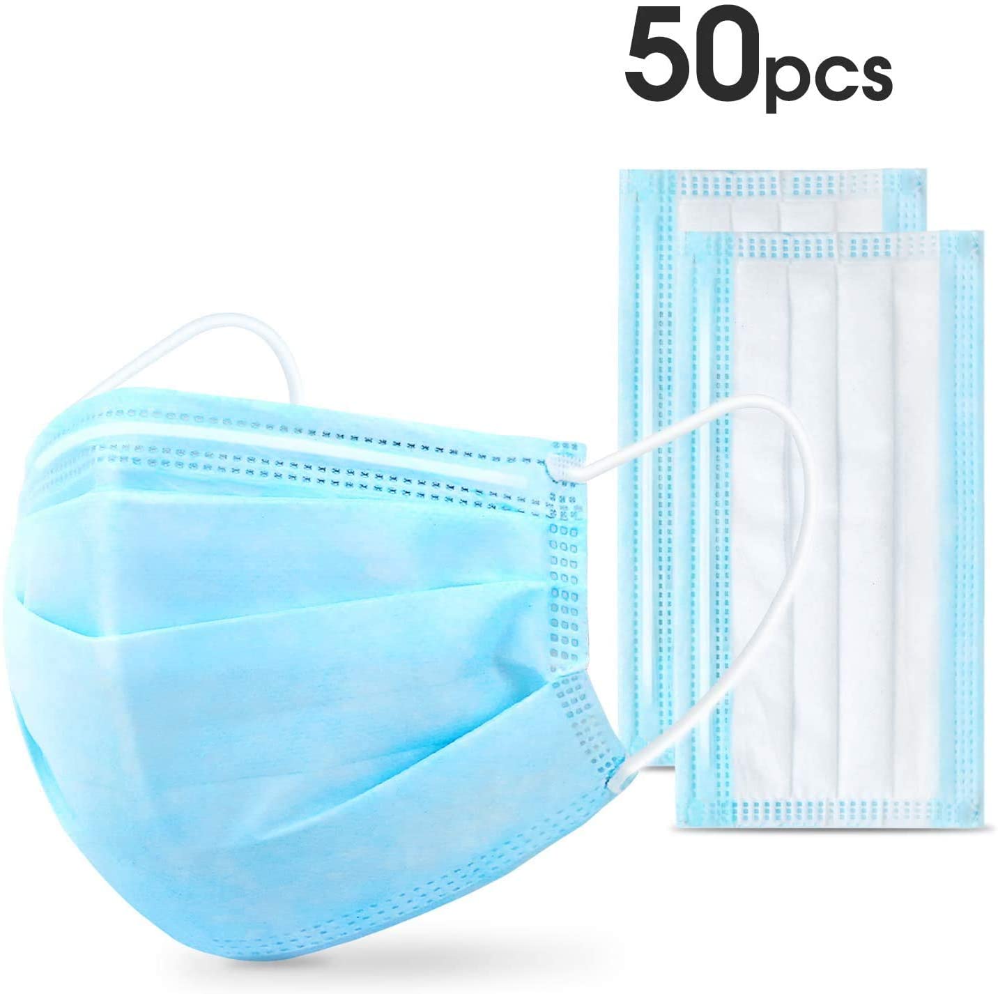  6. 50 Pcs Disposable Surgical Mask