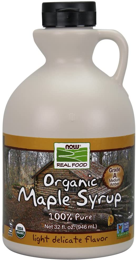 8. NOW Foods. Maple Certified Organic Syrup