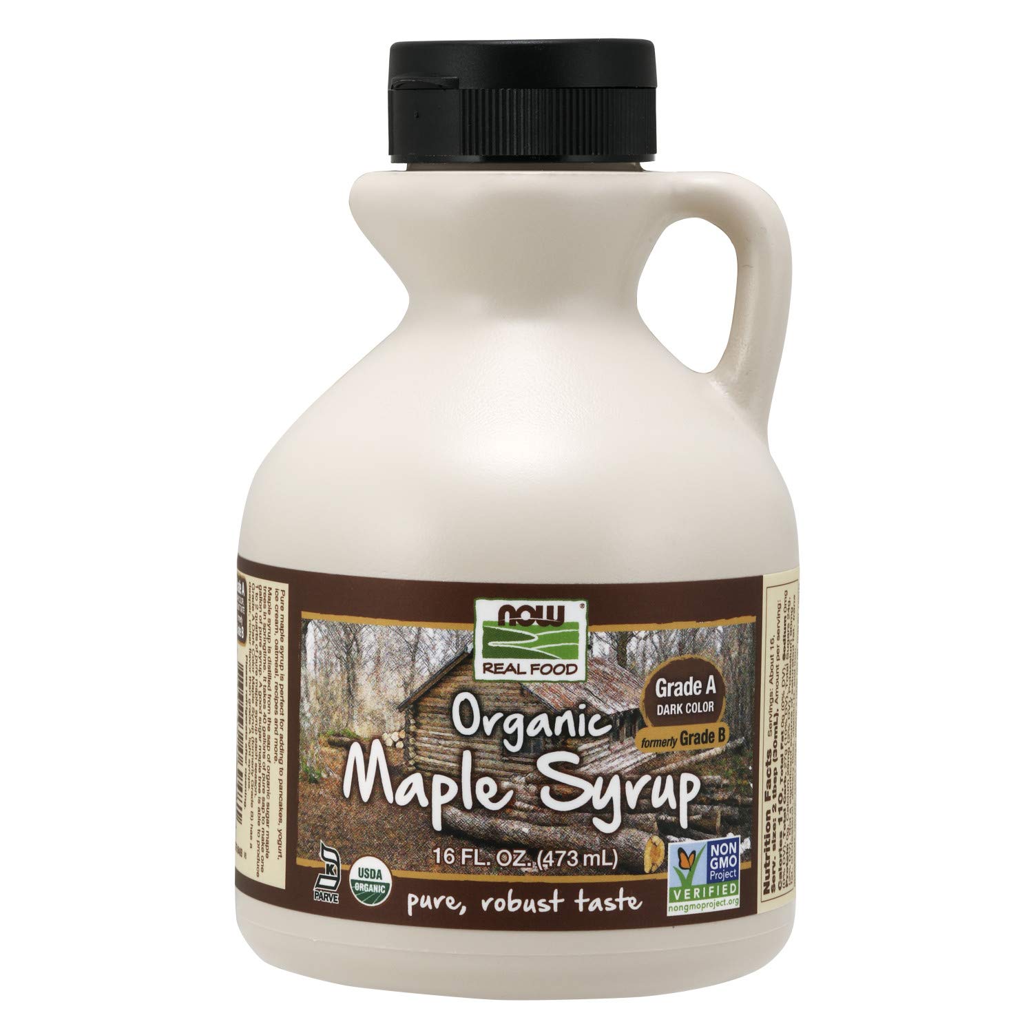9. NOW Foods Grade A Organic Maple Syrup