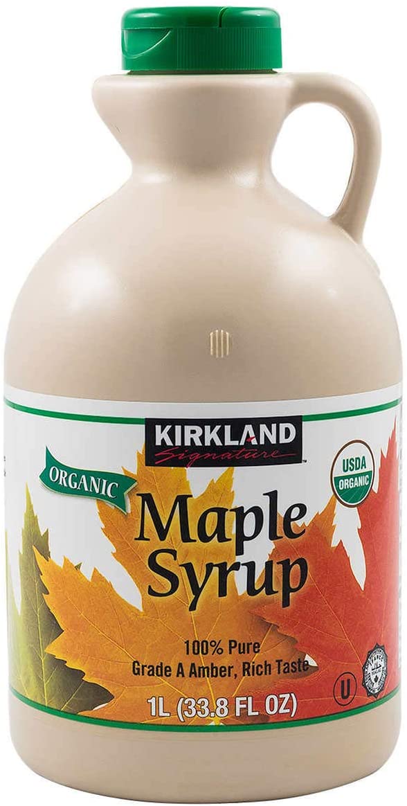 1. Signature Kirkland Organic Gluten-Free Maple Syrup