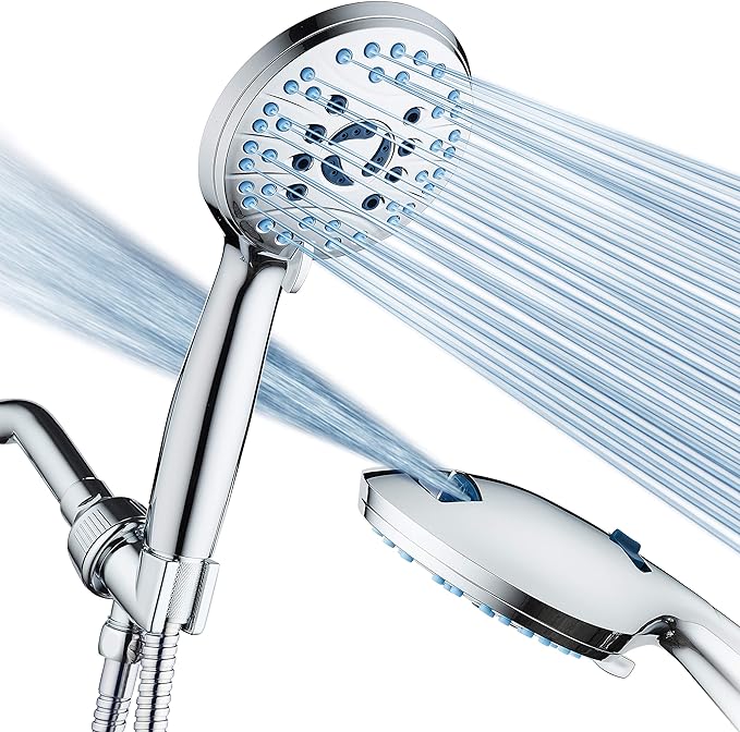 1. G-Promise Luxury Rain Shower Head Combo