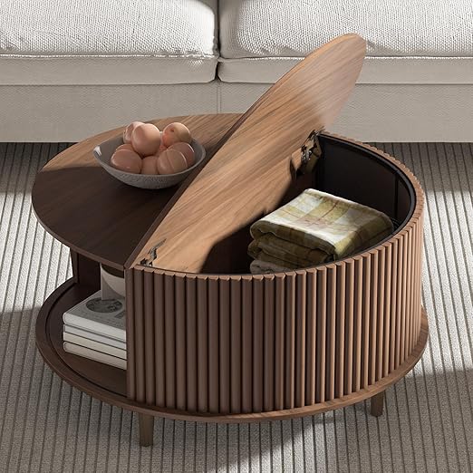 4. Furinno Simplistic Glossy Coffee Table