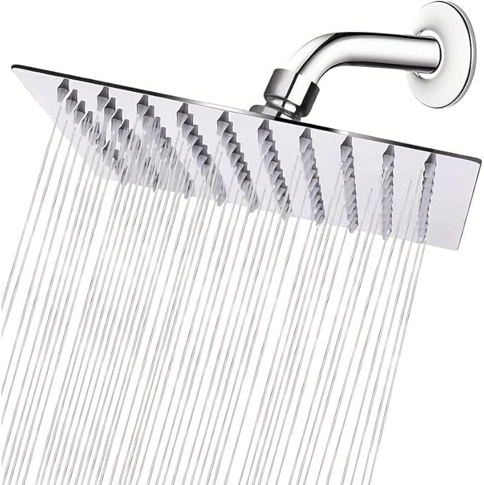 3. SR SUN RISE Matte Black Rainfall Shower System